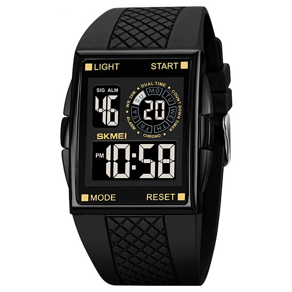 водонепроникний електронний наручний годинник