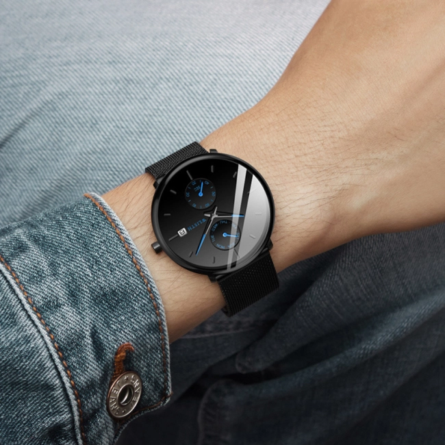 кварцовий годинник на руку для чоловіків