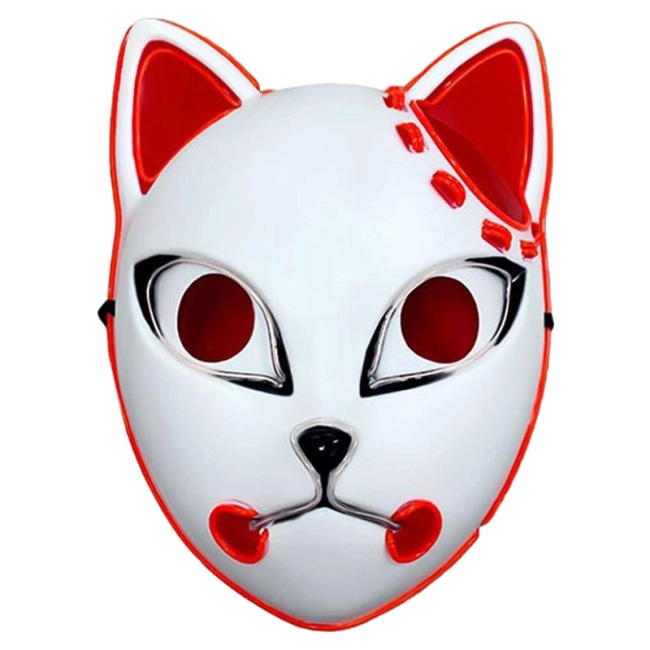 светящаяся маска кошка