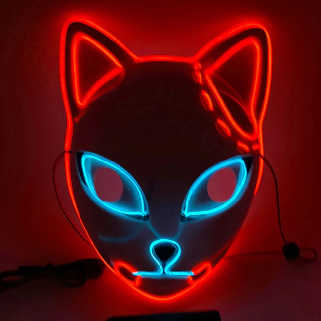 светящаяся маска в виде кошки