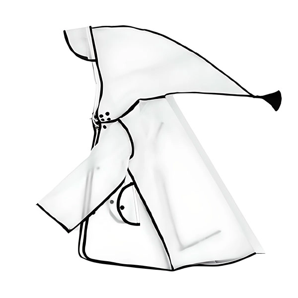 детский плащ дождевик с капюшоном