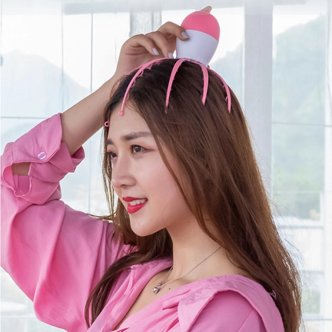 массажер для головы на батарейках