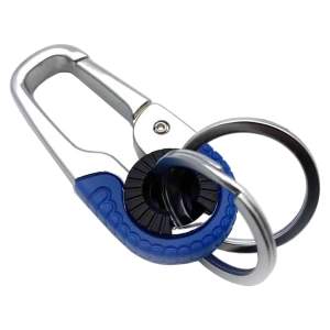 Карабин с кольцами для ключей карабин с кольцами для ключей