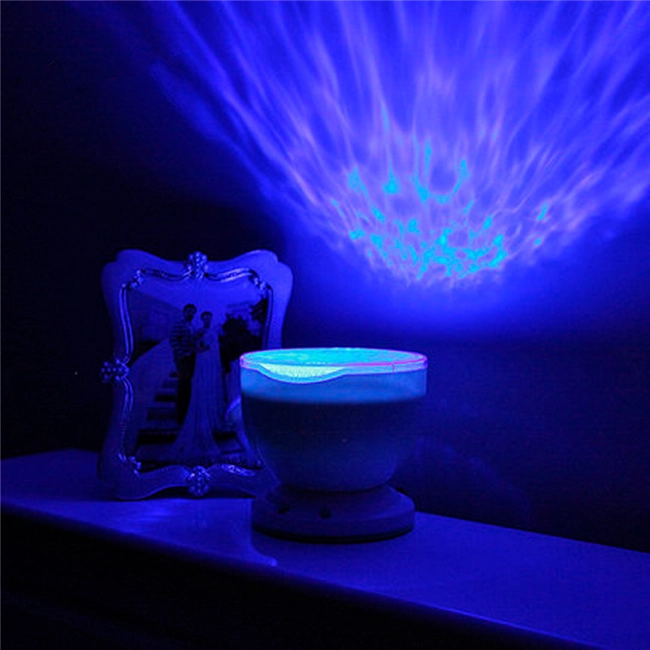 релаксирующий океан с подсветкой