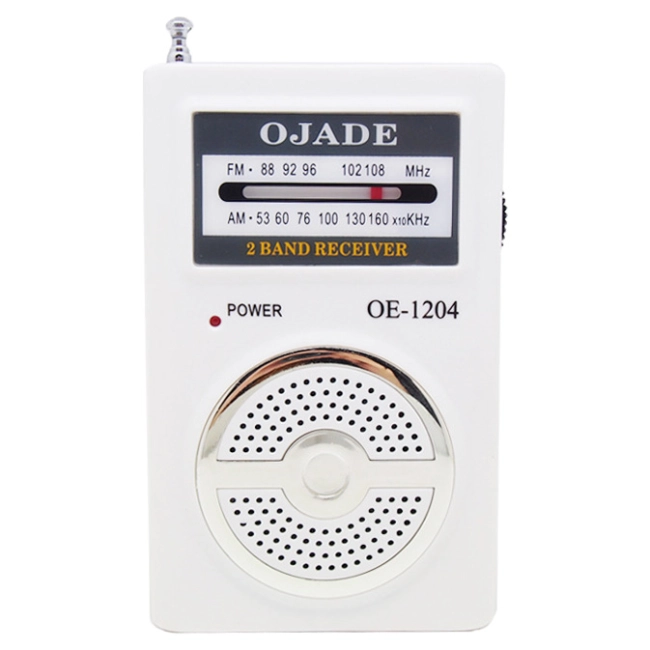 міні радіоприймач fm на батарейках