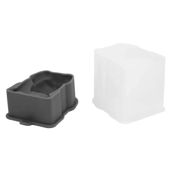 форма для льда с бульдогом