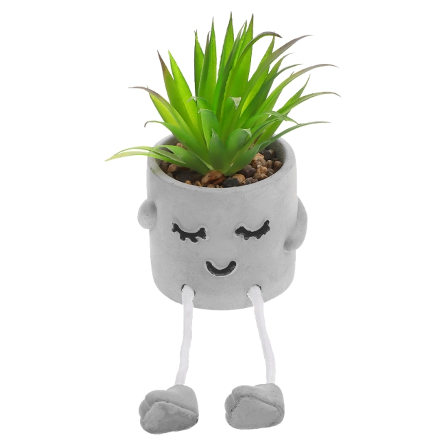 растение искусственное декоративное с горшком