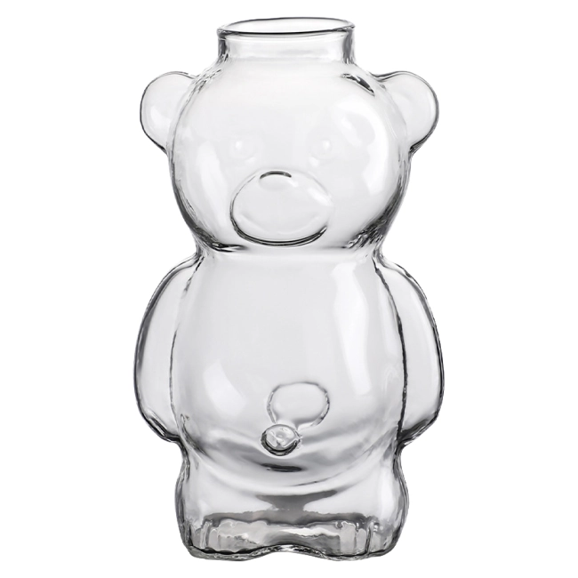 бокал с мишкой