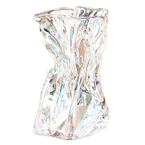 стакан для коктейлей в виде мятого мешка