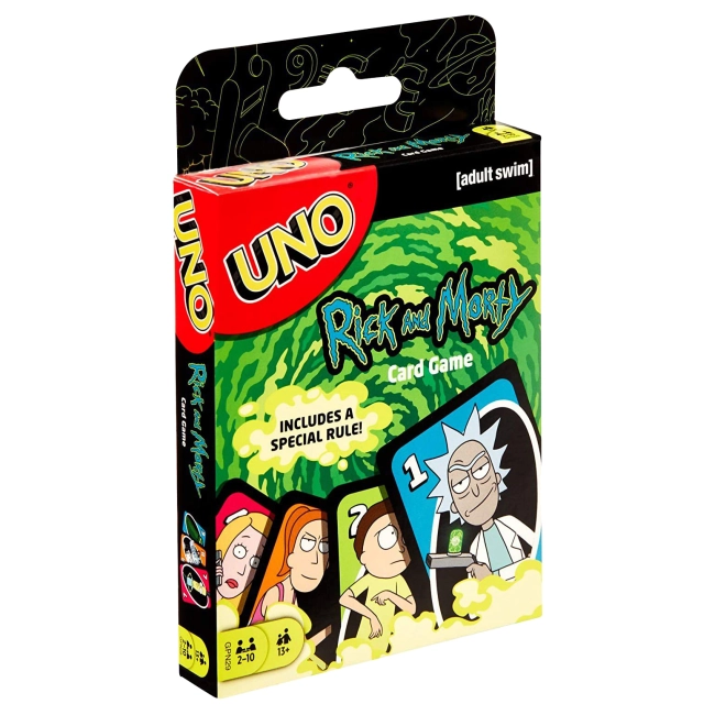 карти уно рік та морті