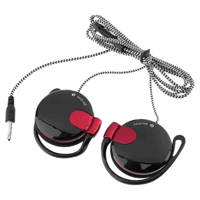 проводные наушники клипсы