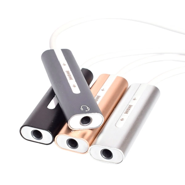 звуковая карта USB для наушников jack 3.5