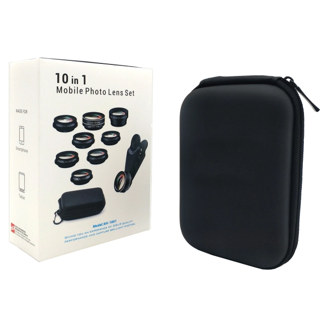 набор объективов на камеру смартфона