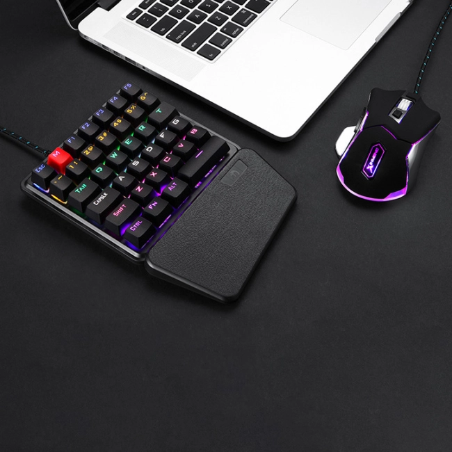 клавиатура одноручная для игр