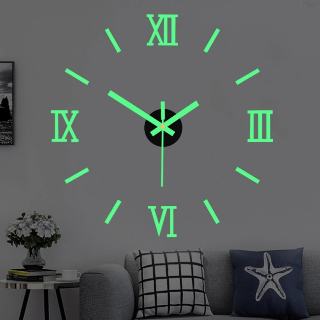 настінний годинник наклейки
