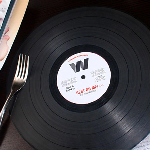 виниловая подставка для тарелок