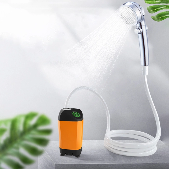 душевая лейка с электрическим насосом и индикатором температуры