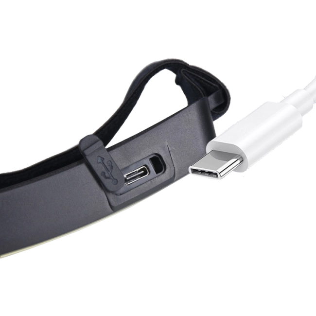 фонарь светодиодный налобный с type-c