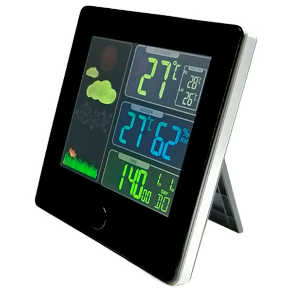 домашня метеостанція з годинником