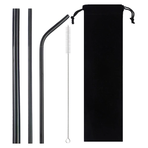 трубочки металлические для коктейлей