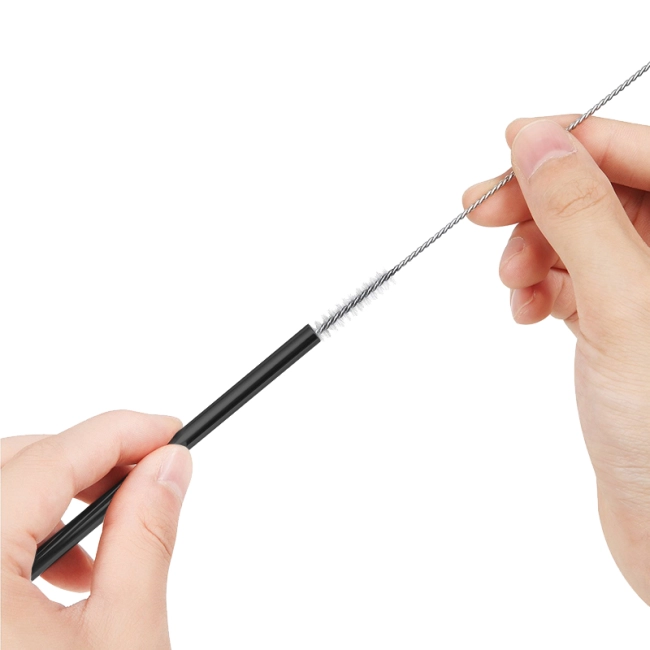 трубочки металеві з чохлом для коктейлів