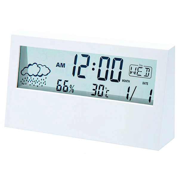 електронний годинник з метеостанцією