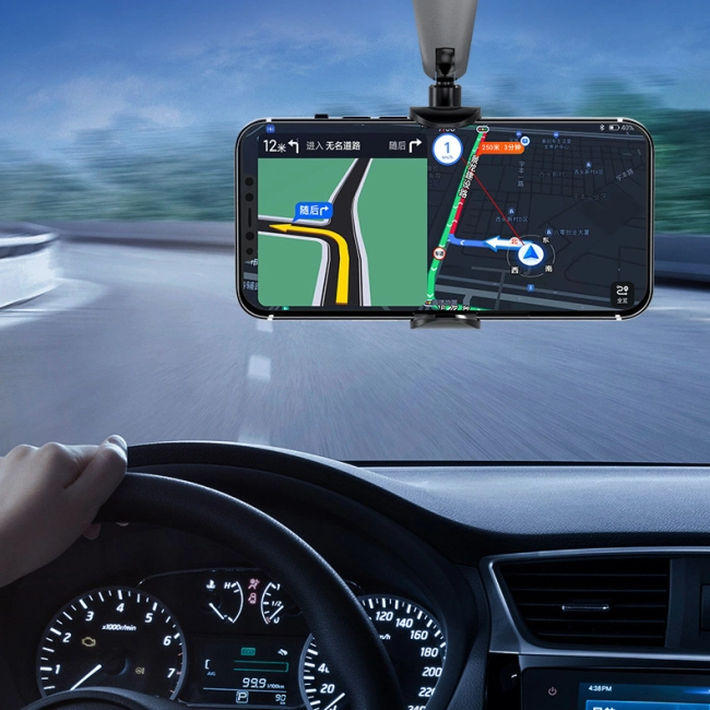 держатель для смартфона на зеркало заднего вида в автомобиль