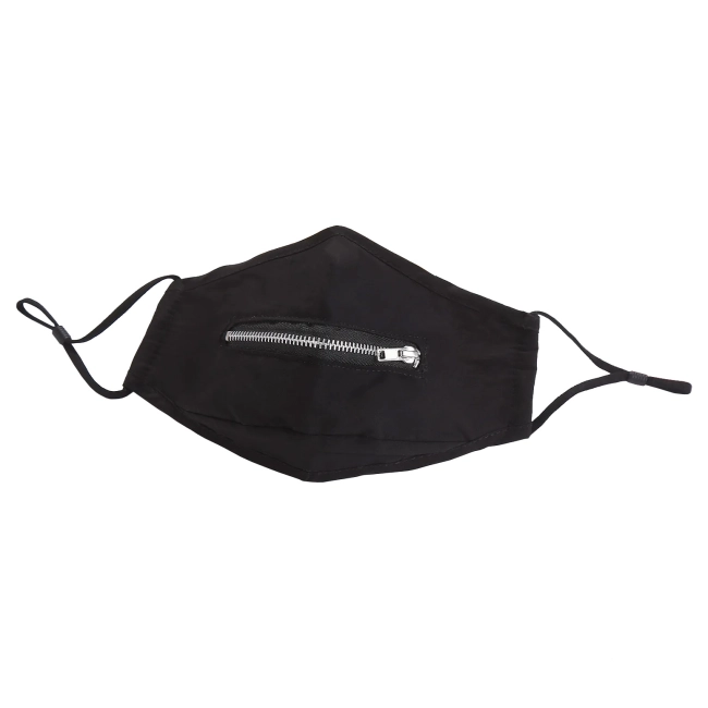 защитная маска с молнией на рту