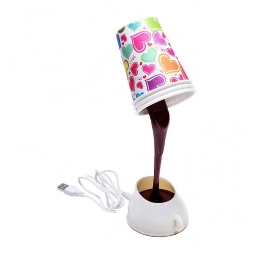 светильник льющийся кофе