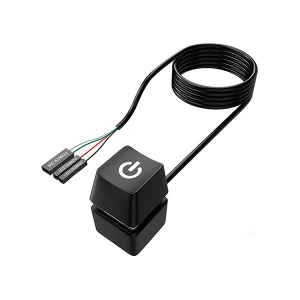 кнопка включения компьютера с подсветкой