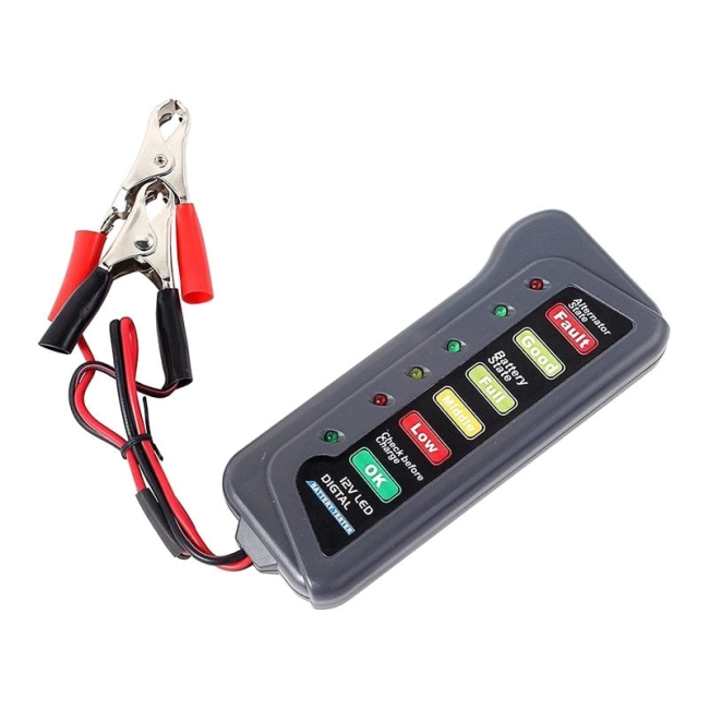 портативный тестер ёмкости АКБ