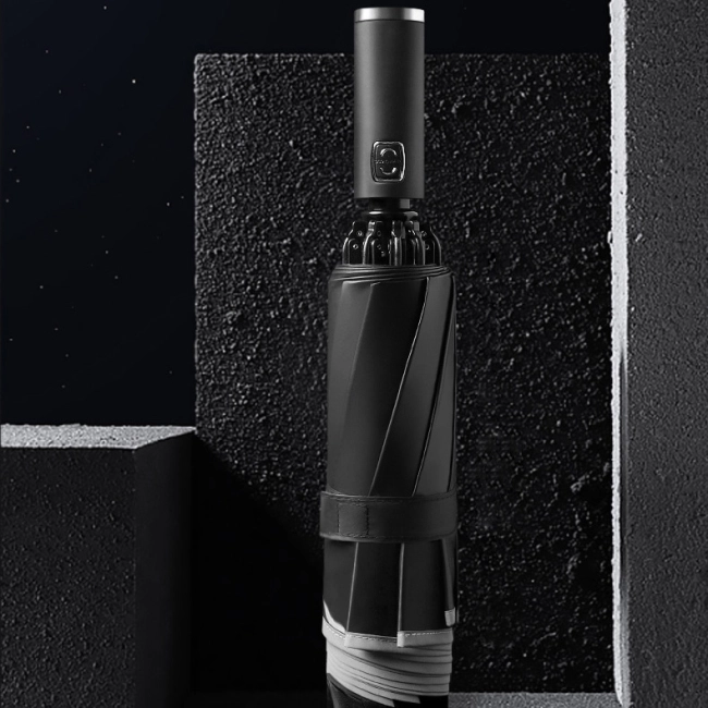 зонтик с механизмом обратного сложения