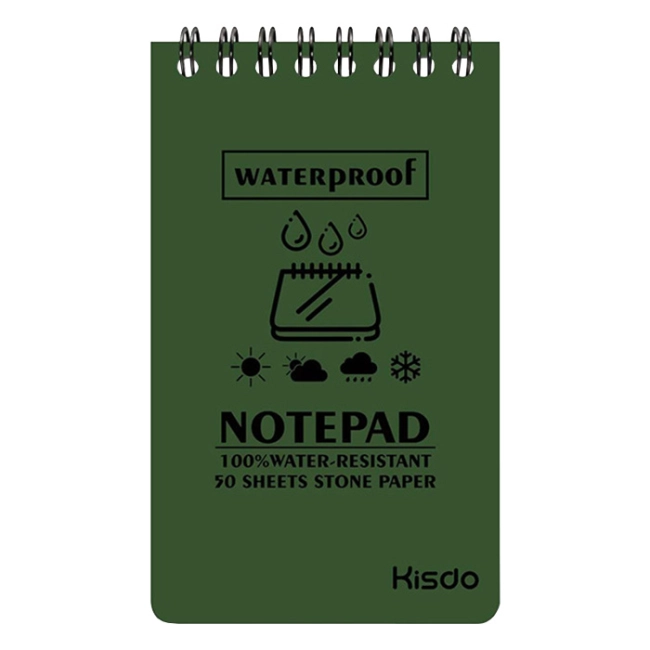 блокнот с водонепроницаемой бумагой