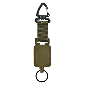 тактический ретрактор с тросом и карабином