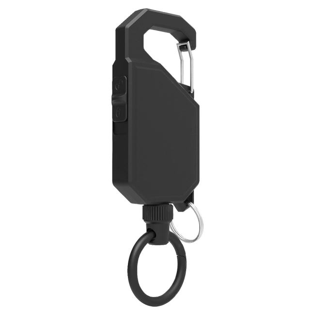 ретрактор для ключів з тросом та карабіном