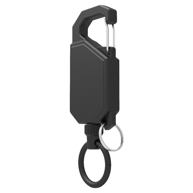 ретрактор для ключів з карабіном на тросі