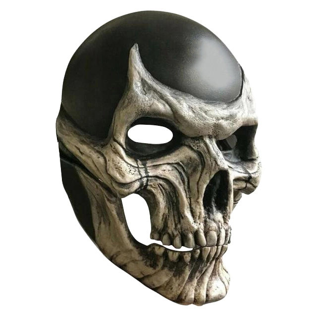 маска з рухомою щелепою череп