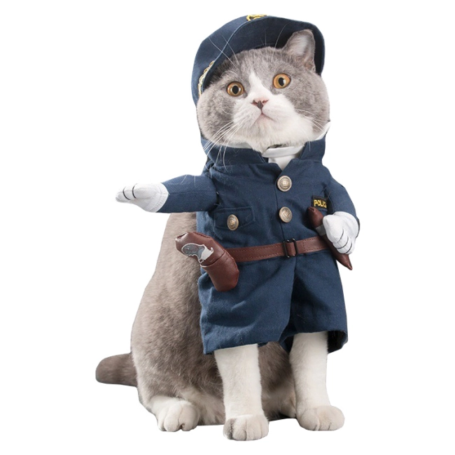 костюм поліцейського для собаки