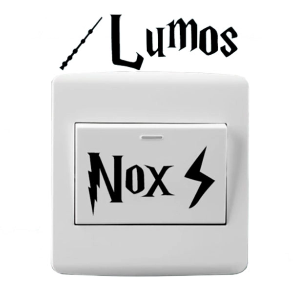 наклейка в стиле Гарри Поттера