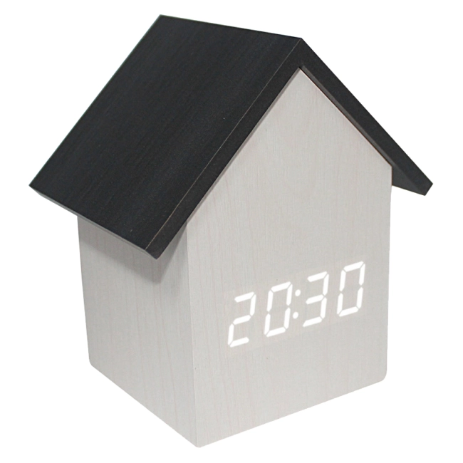 настольные часы домик