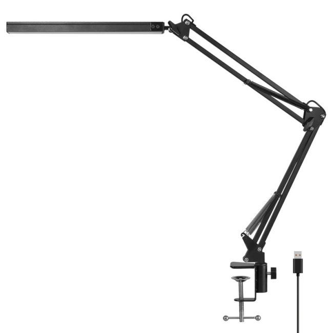 светильник с креплением к столу