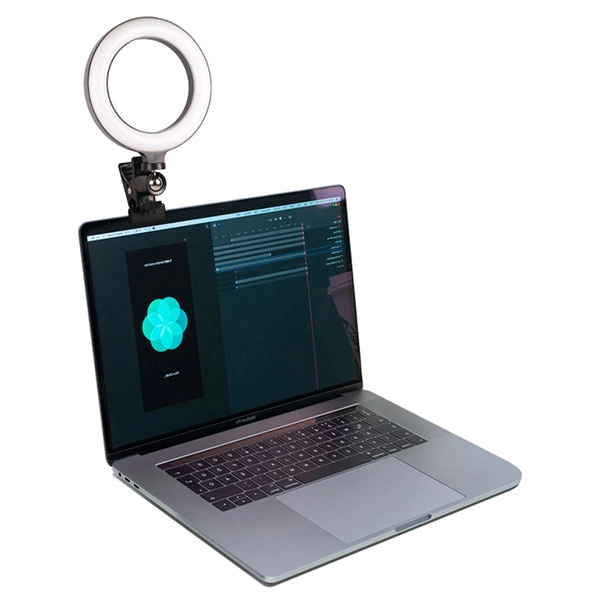 селфи лампа с прищепкой