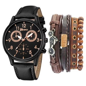 набор подарочный мужские часы с браслетами
