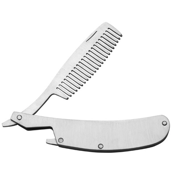 мужская складная расческа