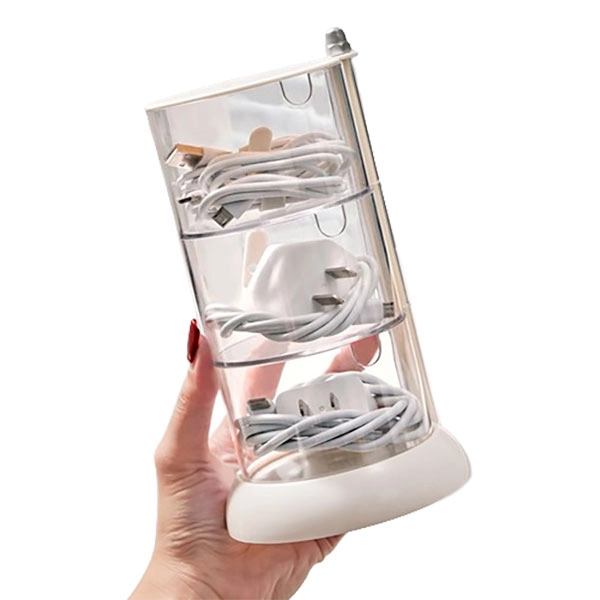 органайзер для зберігання дротів для зарядки