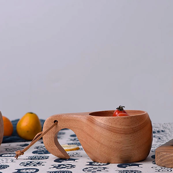 дерев'яний фінський кухоль