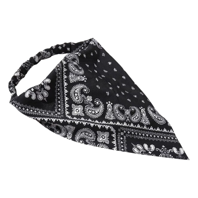 бандана с резинкой на голову