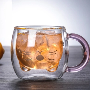 двойная кружка кот