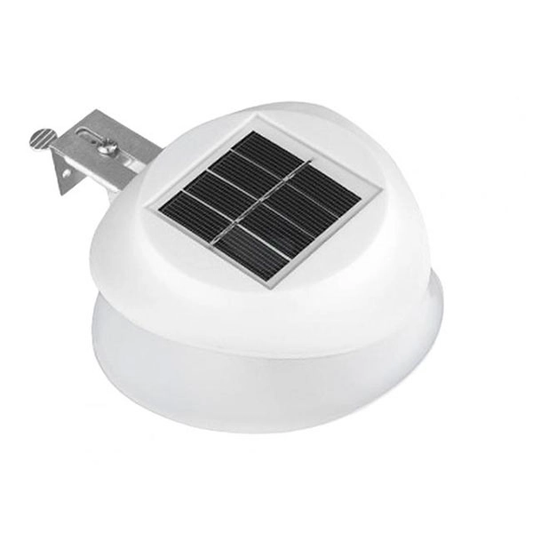 фонарь на забор с солнечной батареей