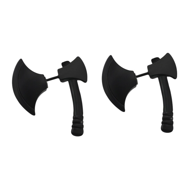 серьги топоры